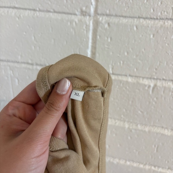 Sandro tan tank top - Picture 6 of 7